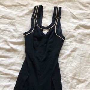 Gorgeous navy Anthropologie Cartonnier jumpsuit
